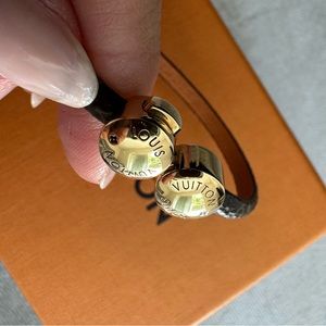 Authentic Louis Vuitton Historic mini monogram bracelet